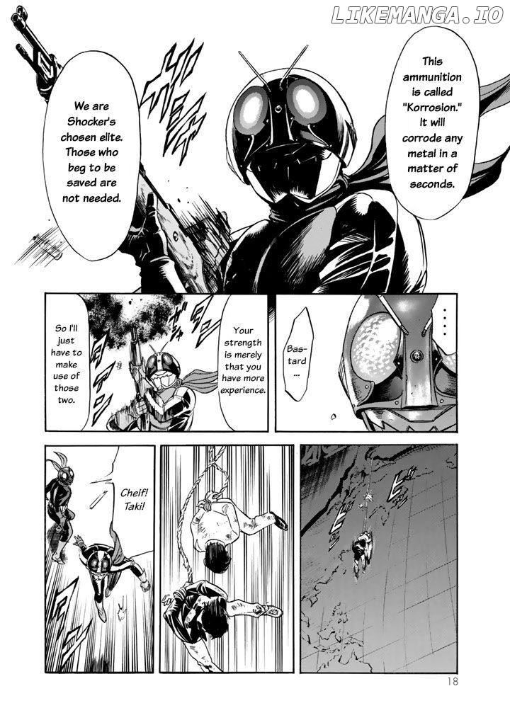 Shin Kamen Rider Spirits chapter 3 - page 18