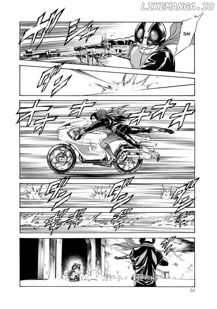 Shin Kamen Rider Spirits chapter 3 - page 35