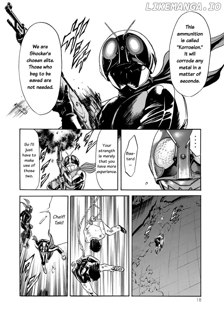 Shin Kamen Rider Spirits chapter 4 - page 15