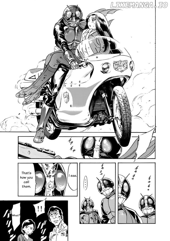 Shin Kamen Rider Spirits chapter 4 - page 33