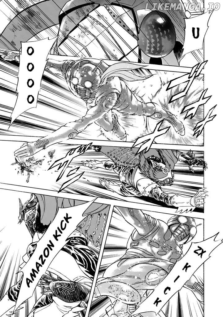 Shin Kamen Rider Spirits chapter 8 - page 22