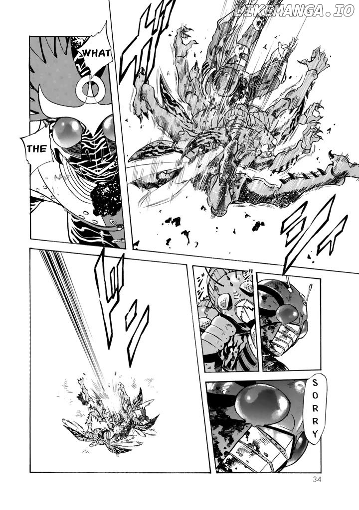 Shin Kamen Rider Spirits chapter 8 - page 34