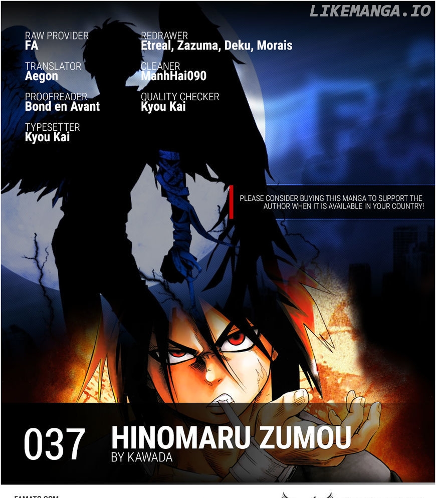 Hinomaru Zumou chapter 37 - page 1