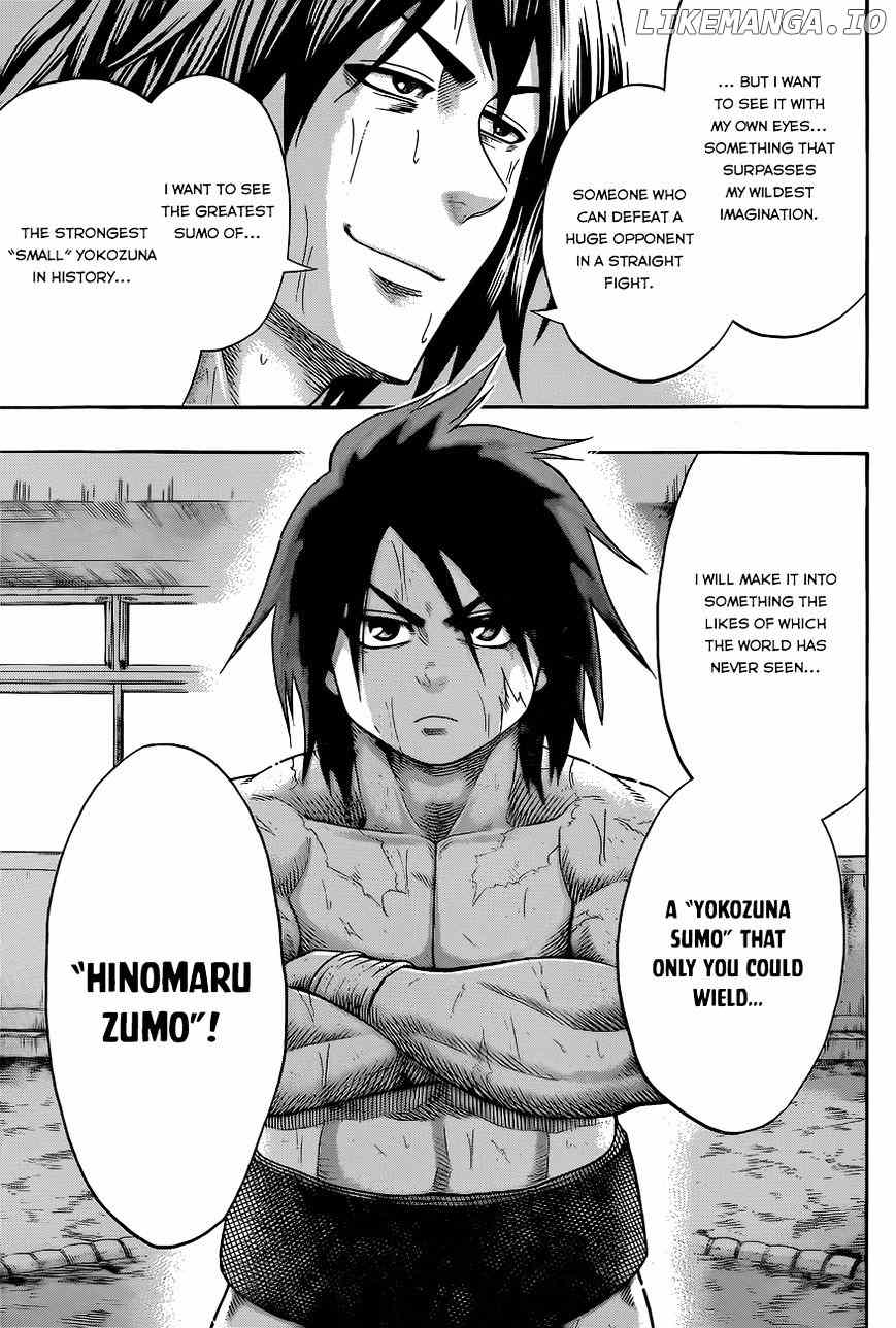 Hinomaru Zumou chapter 37 - page 15