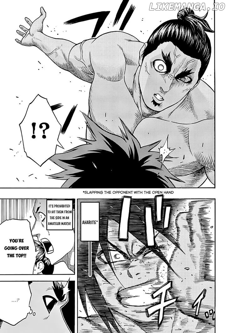 Hinomaru Zumou chapter 43 - page 12