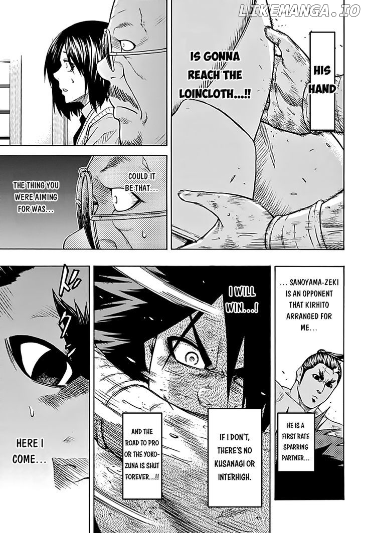 Hinomaru Zumou chapter 43 - page 14