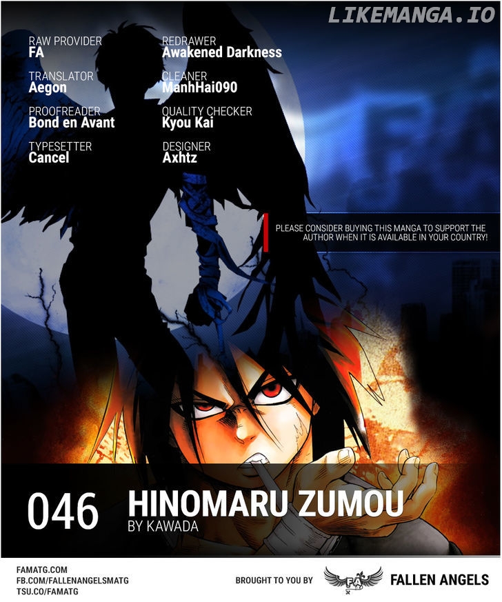 Hinomaru Zumou chapter 46 - page 1
