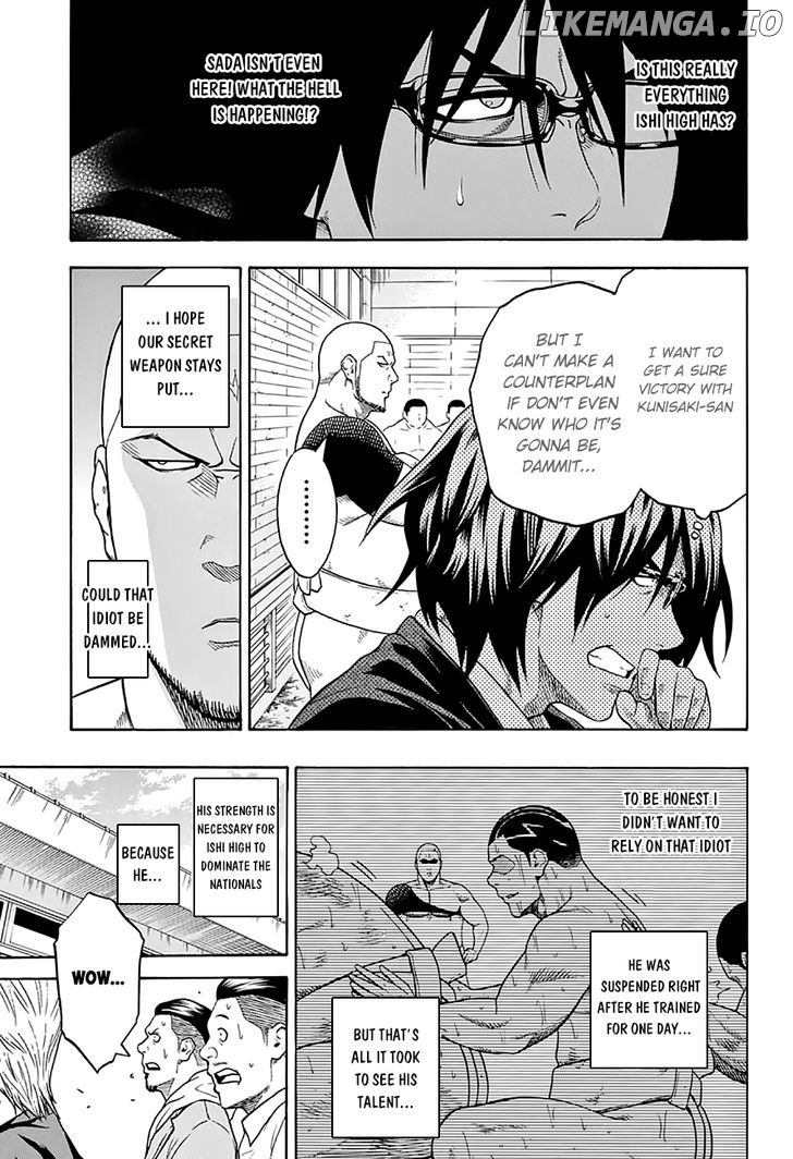 Hinomaru Zumou chapter 46 - page 14