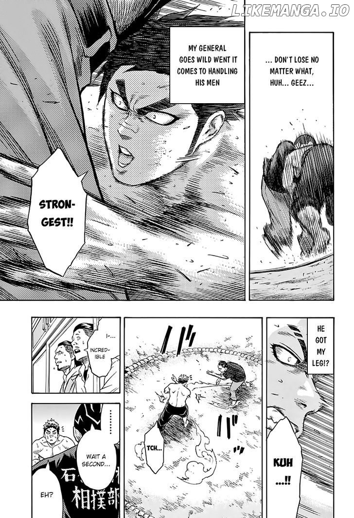 Hinomaru Zumou chapter 46 - page 18