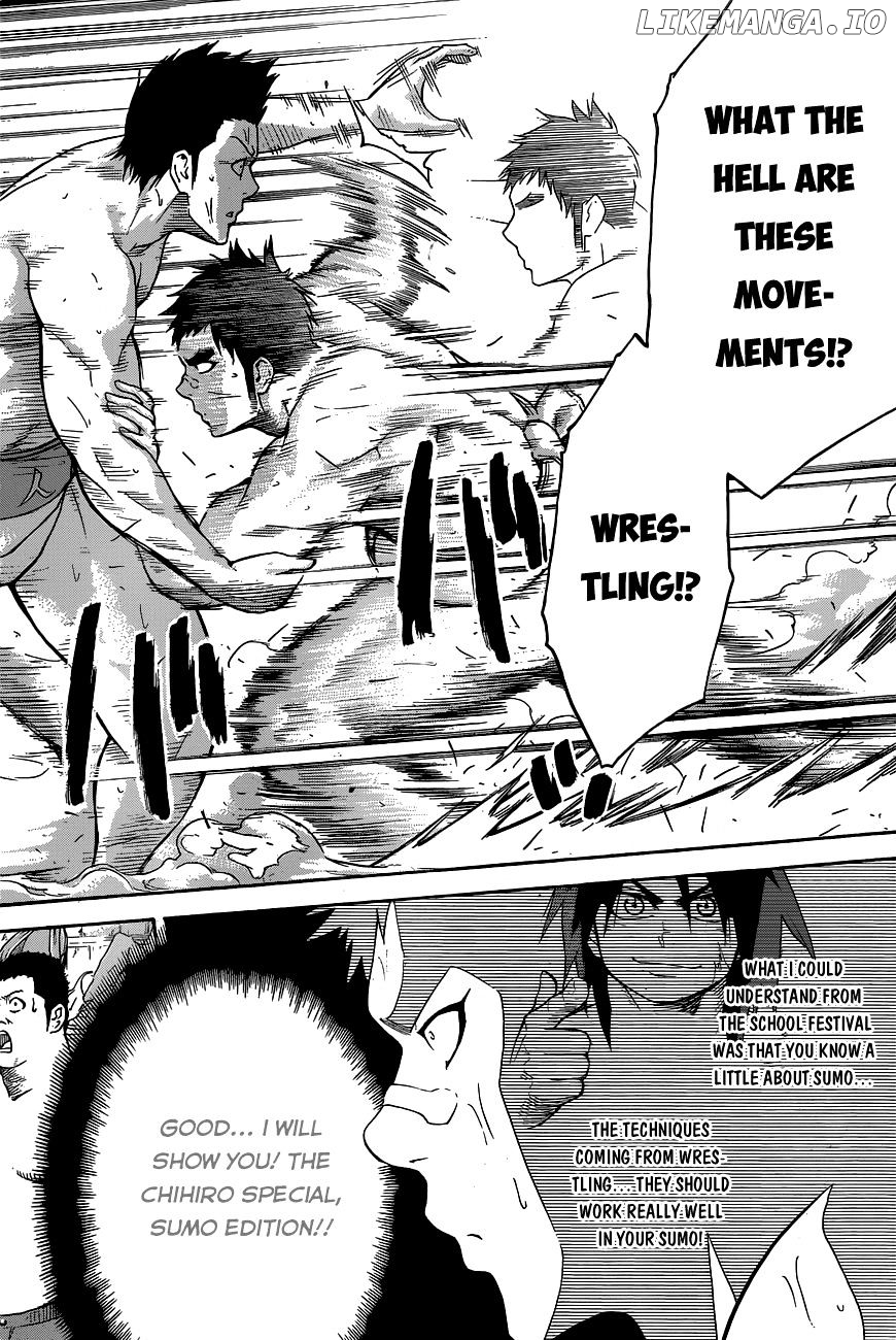 Hinomaru Zumou chapter 18 - page 11