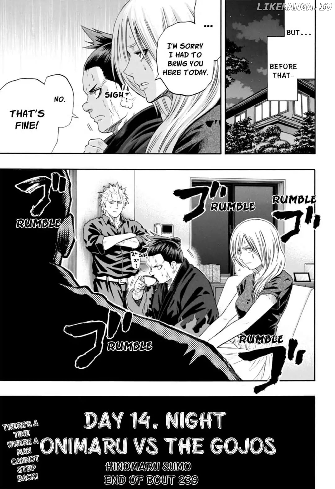 Hinomaru Zumou chapter 239 - page 19