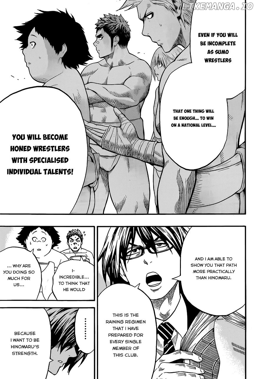 Hinomaru Zumou chapter 35 - page 20