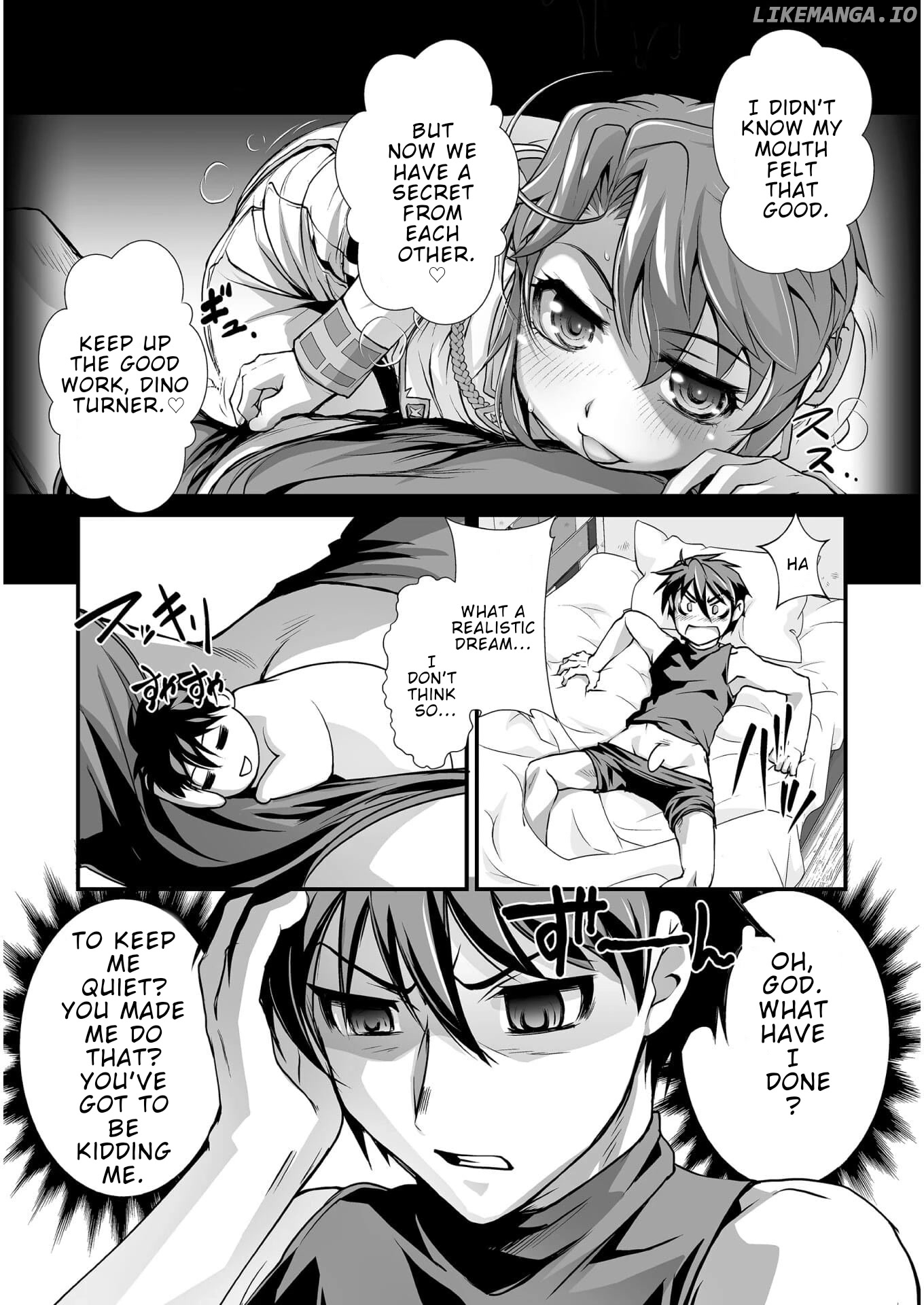 The Reward For Keeping Quiet Was Sex With Girls Dressed As Men chapter 5 - page 2