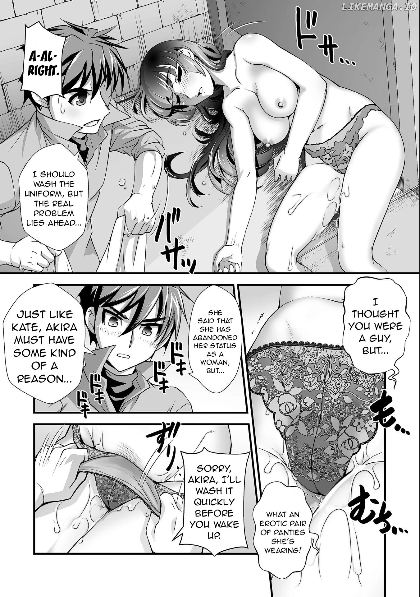 The Reward For Keeping Quiet Was Sex With Girls Dressed As Men chapter 8 - page 6