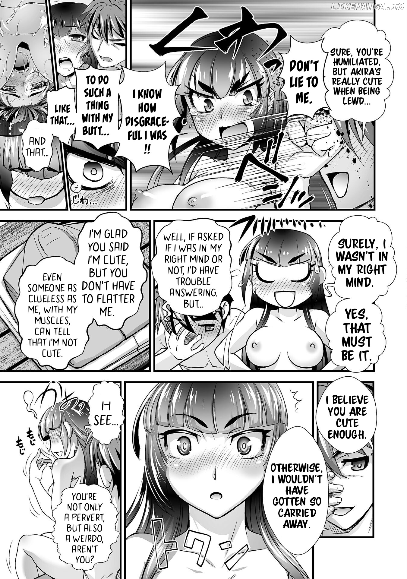 The Reward For Keeping Quiet Was Sex With Girls Dressed As Men chapter 11 - page 10