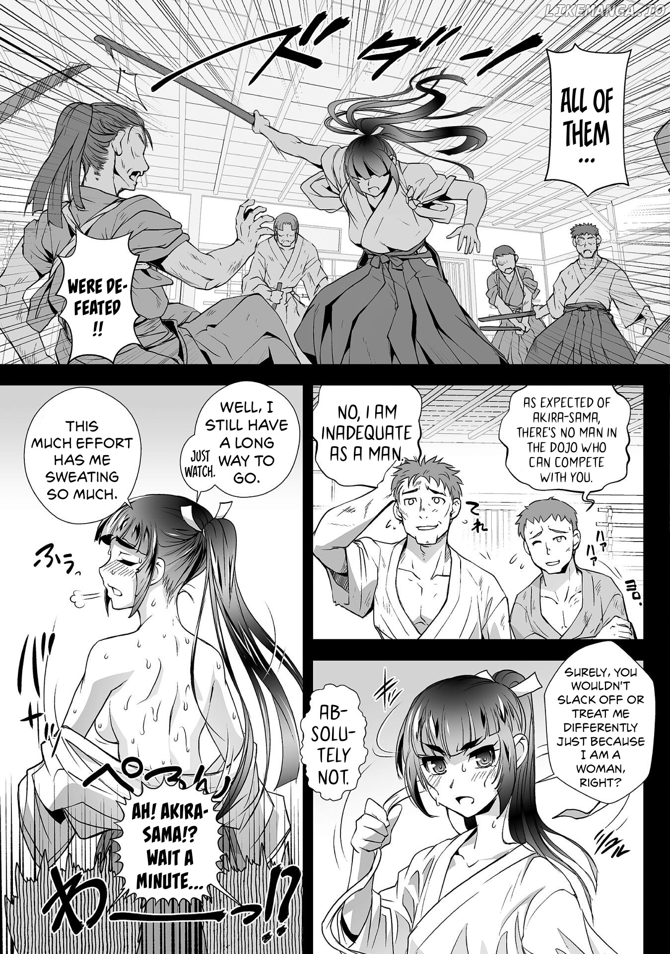 The Reward For Keeping Quiet Was Sex With Girls Dressed As Men chapter 11 - page 6