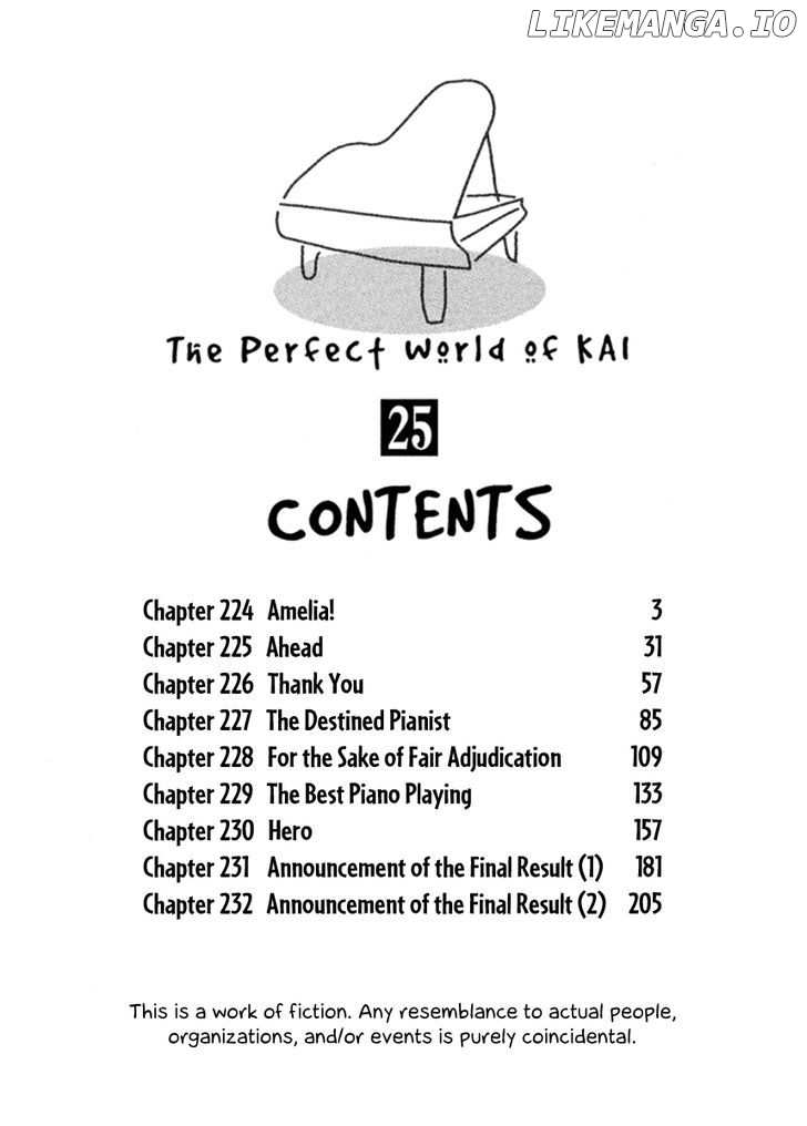 Piano no Mori Chapter 224 - page 3