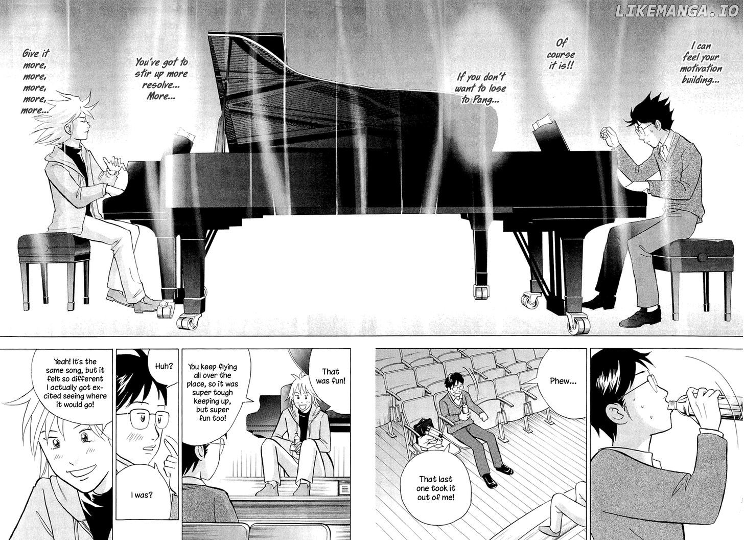 Piano no Mori Chapter 195 - page 17