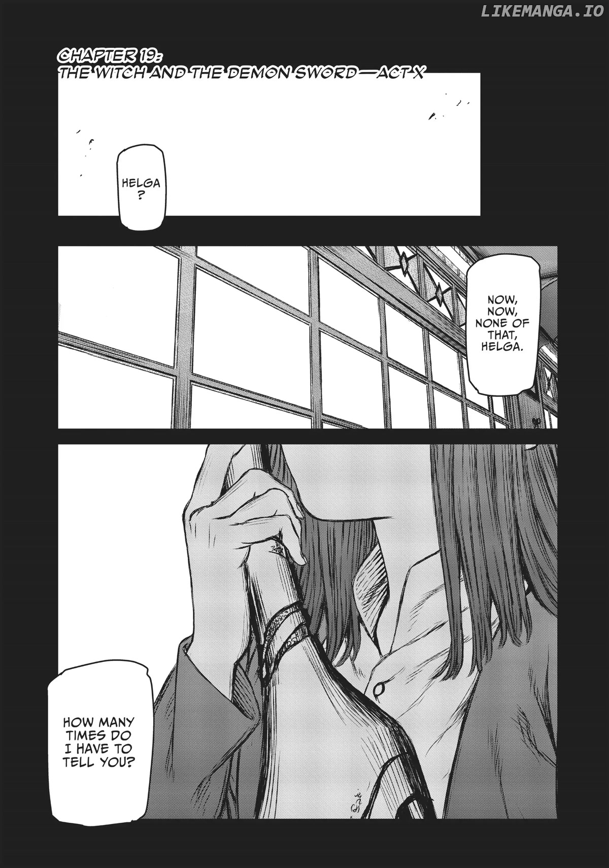 Majo to Yajuu (Satake Kousuke) chapter 19 - page 1