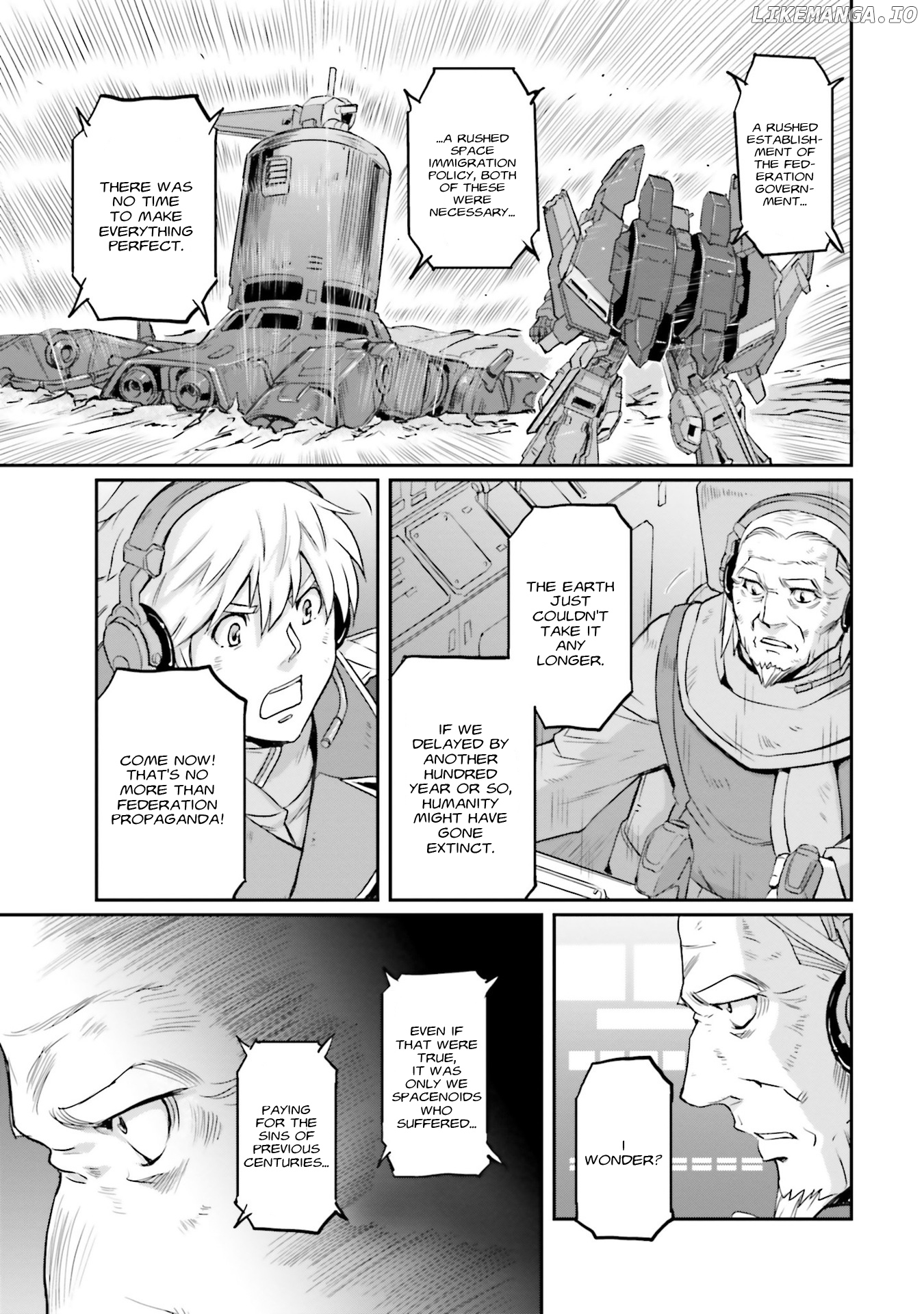 Mobile Suit Moon Gundam chapter 14 - page 71