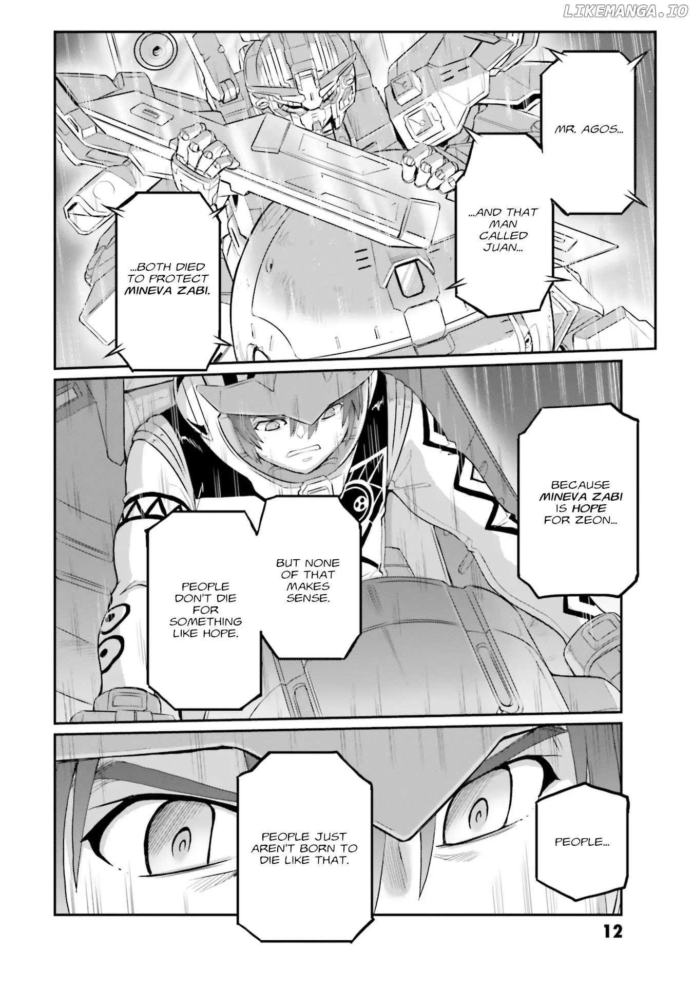 Mobile Suit Moon Gundam chapter 48 - page 13
