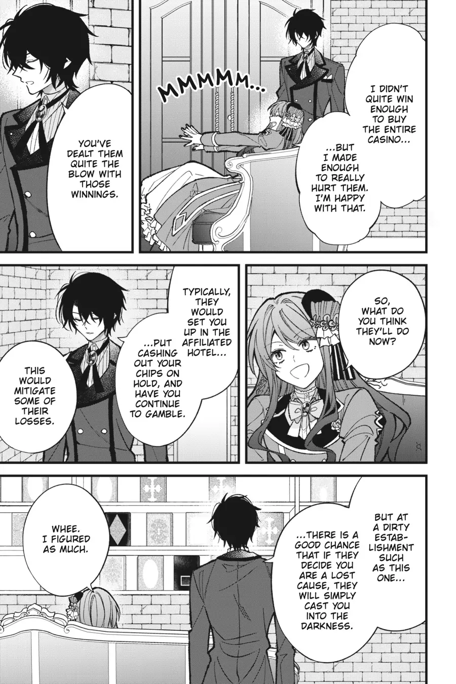 Akuyaku Reijou wa Kyou mo Karei ni Anyaku suru Tsuihougo mo oshi no Tame ni Akutou to Shite Shien Shimasu! Chapter 3 - page 37