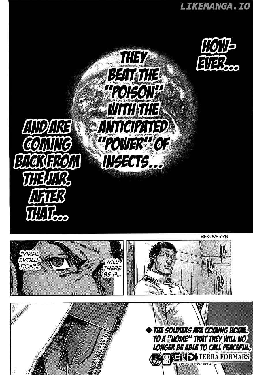 Terra Formars chapter 172 - page 15