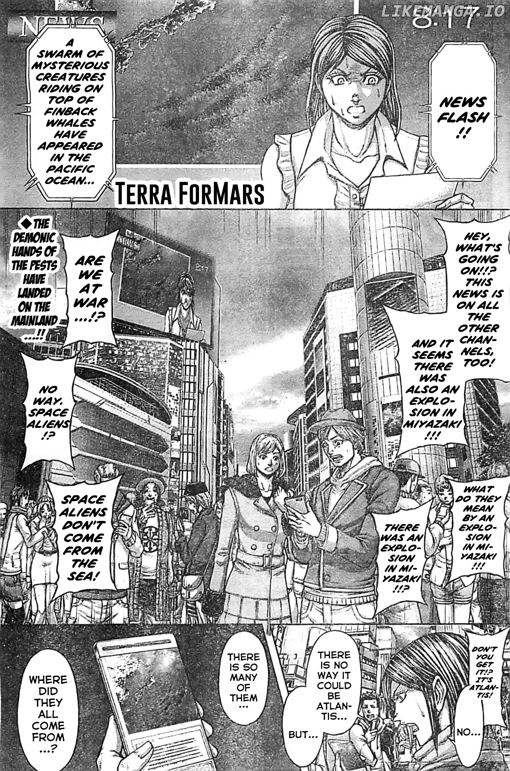 Terra Formars chapter 202 - page 1