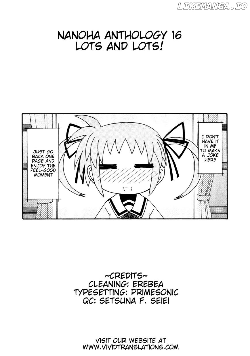 Mahou Shoujo Lyrical Nanoha - Comic Anthology chapter 16 - page 9