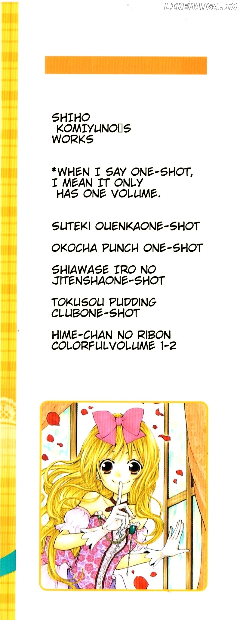 Hime-chan no Ribon Colorful chapter 6 - page 3