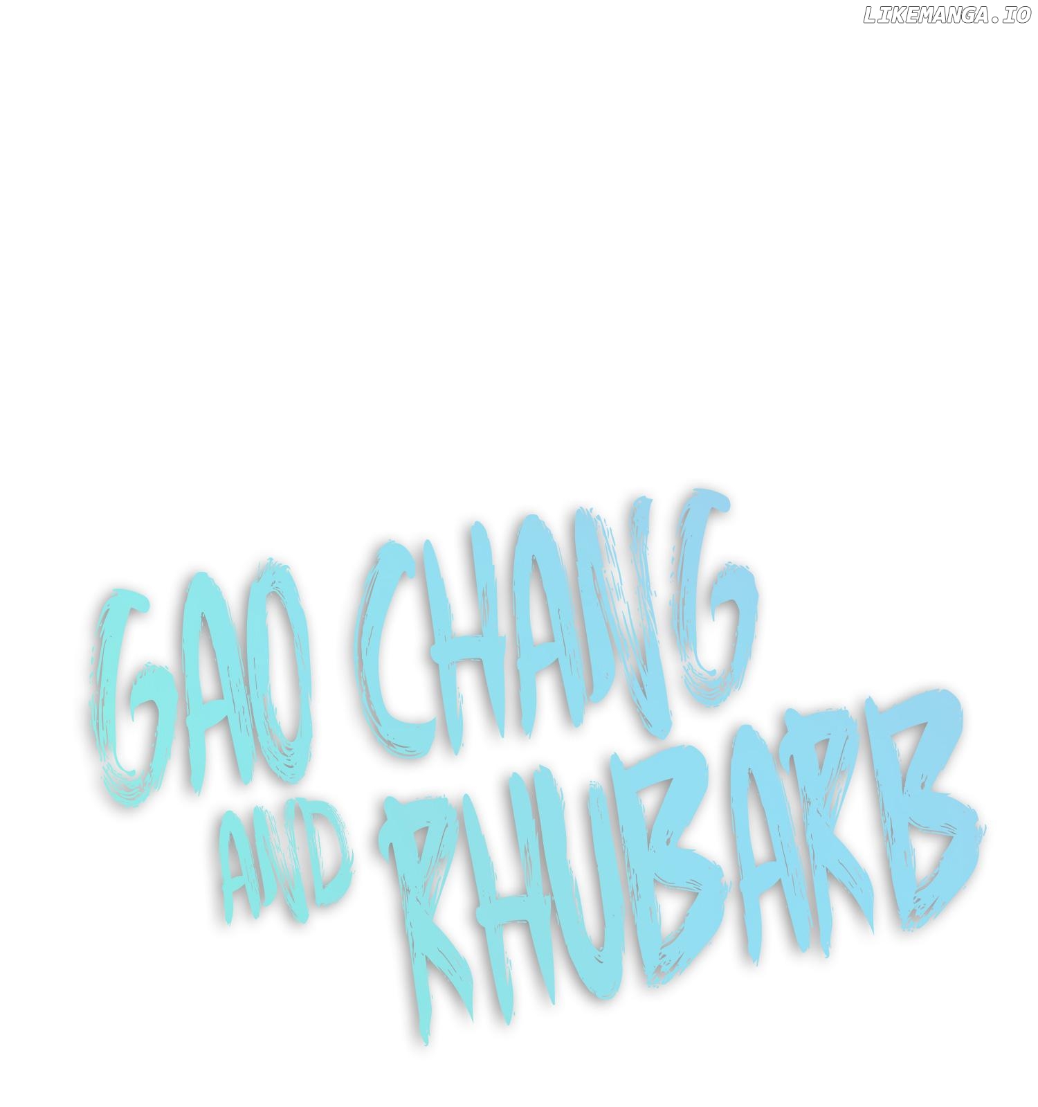 Gao Chang and Rhubarb chapter 1 - page 1