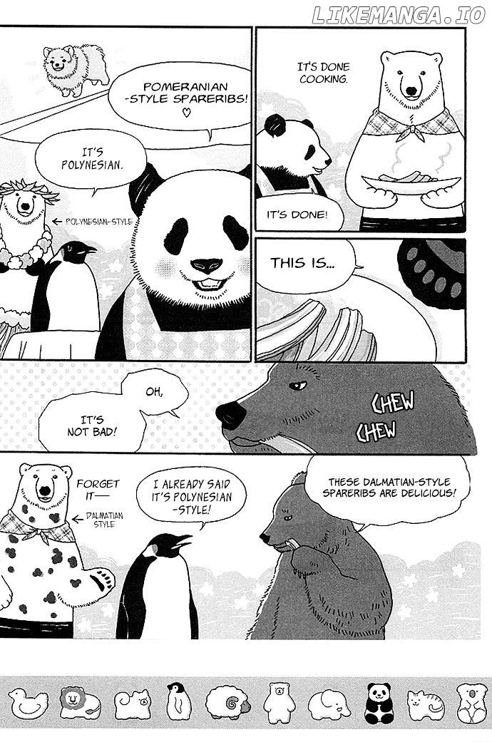 Shirokuma Cafe chapter 23 - page 9