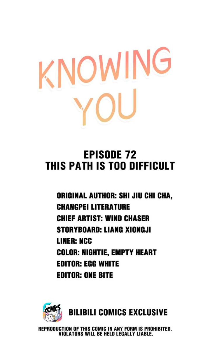 Knowing You Chapter 72 - page 1