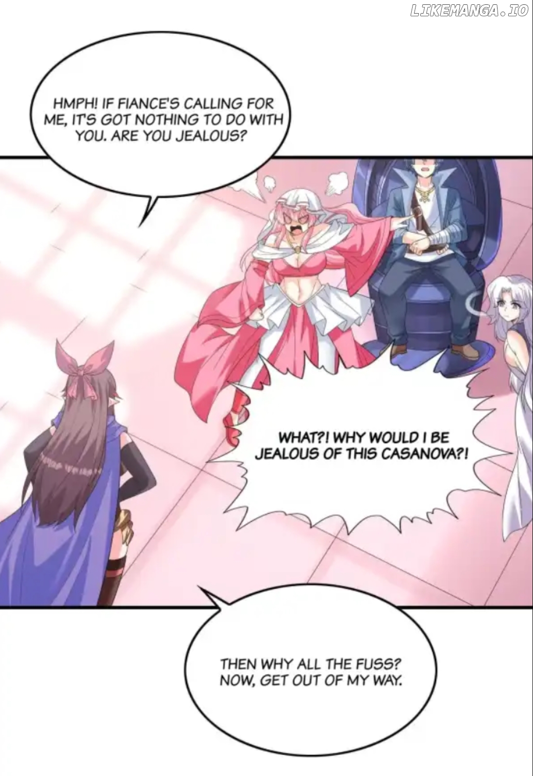 My Harem Is Entirely Female Demon Villains Chapter 119 - page 19