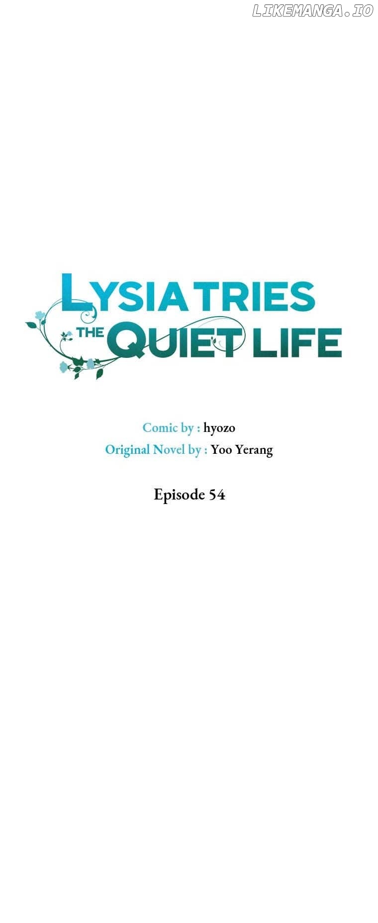 Lysia Tries The Quiet Life Chapter 54 - page 10