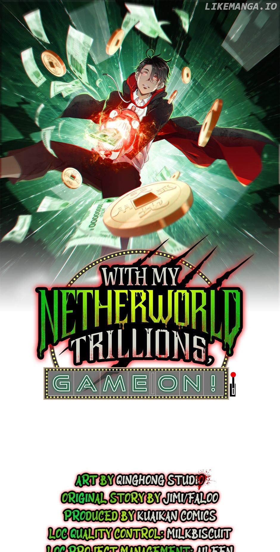 With My Netherworld Trillions, Game On! Chapter 11 - page 1