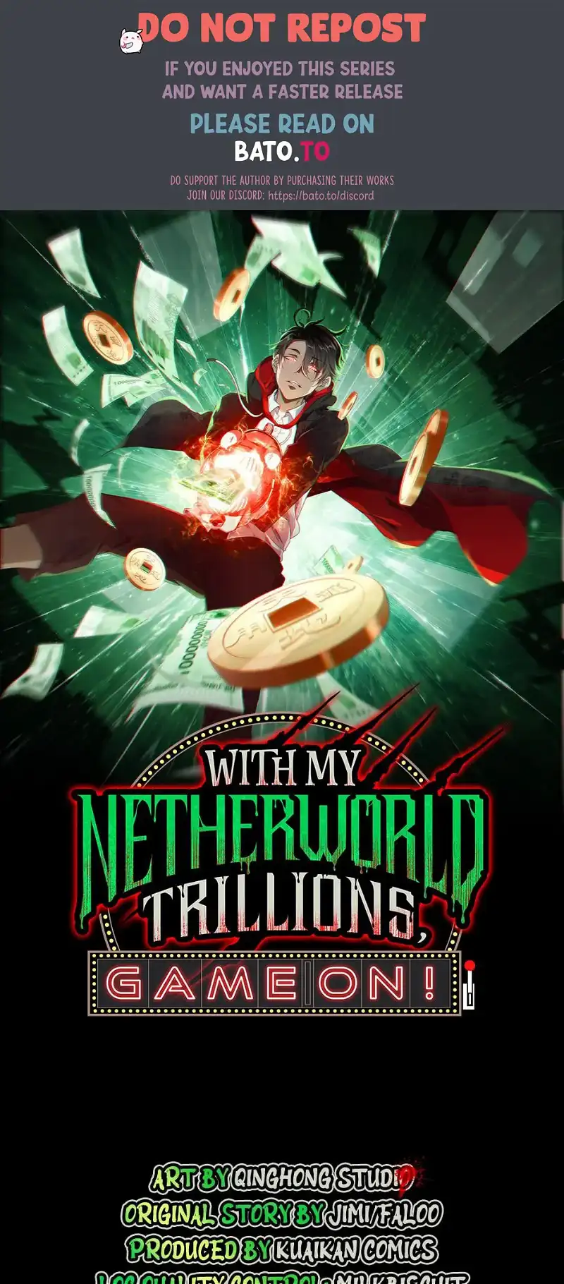With My Netherworld Trillions, Game On! Chapter 31 - page 1