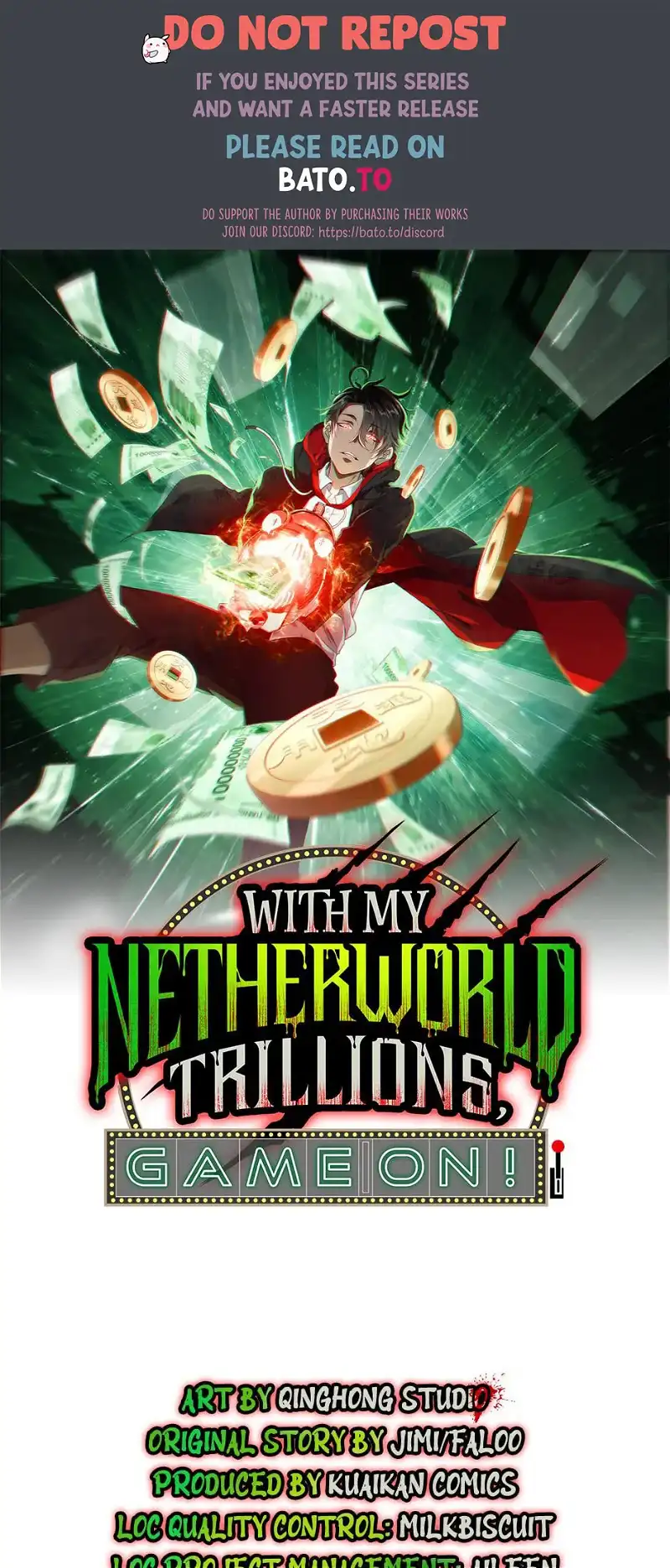 With My Netherworld Trillions, Game On! Chapter 34 - page 1