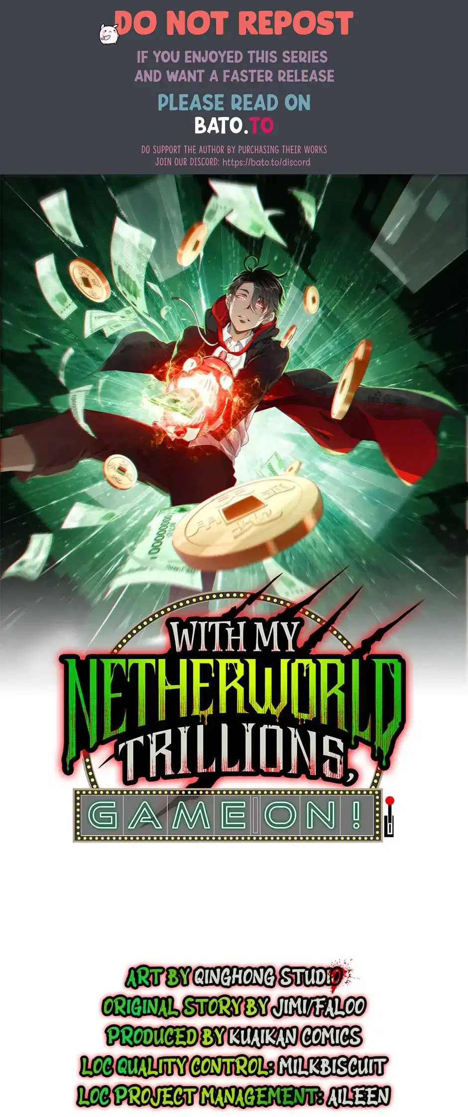 With My Netherworld Trillions, Game On! Chapter 37 - page 1