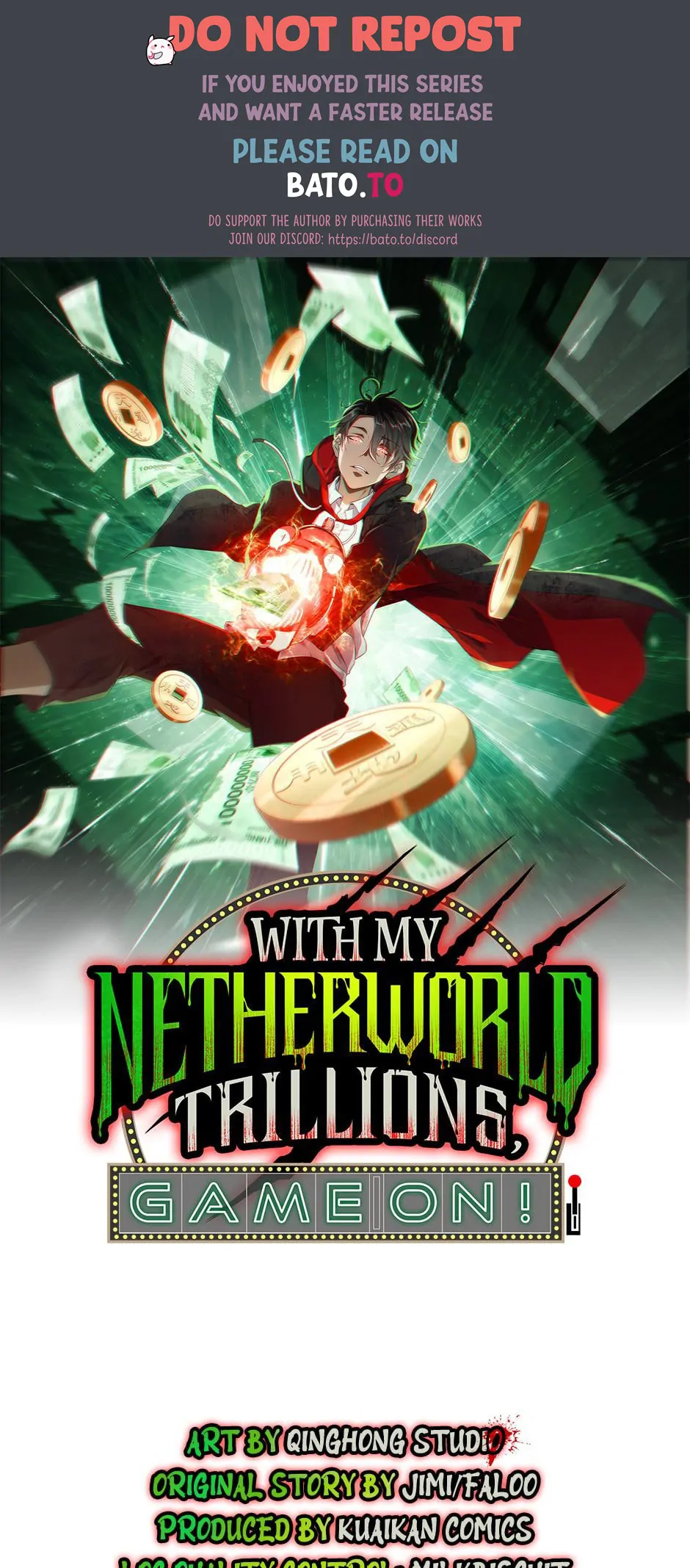With My Netherworld Trillions, Game On! Chapter 38 - page 1