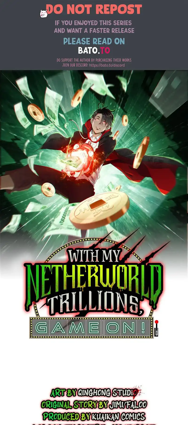With My Netherworld Trillions, Game On! Chapter 41 - page 1