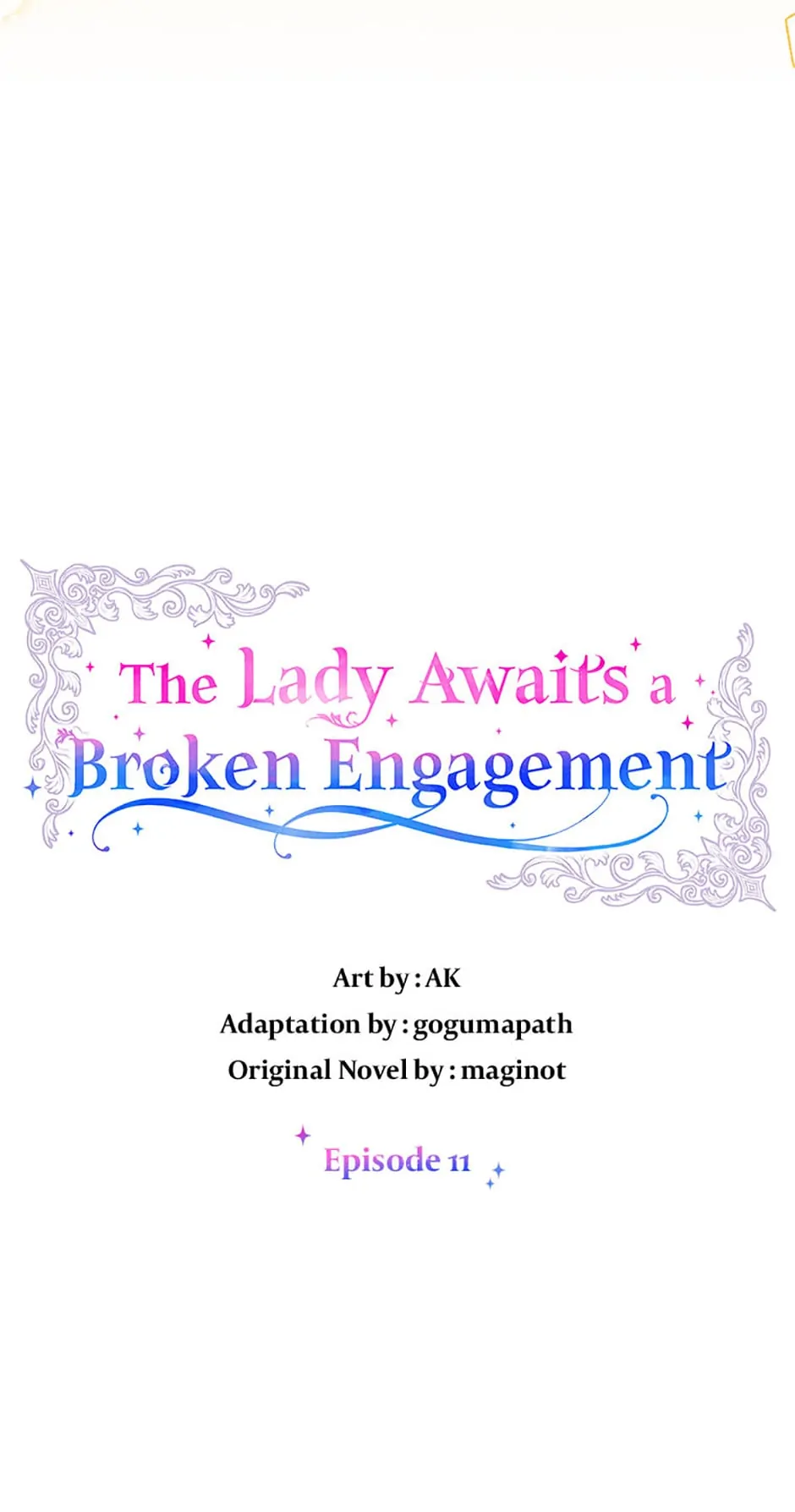 The Lady Awaits a Broken Engagement Chapter 11 - page 6