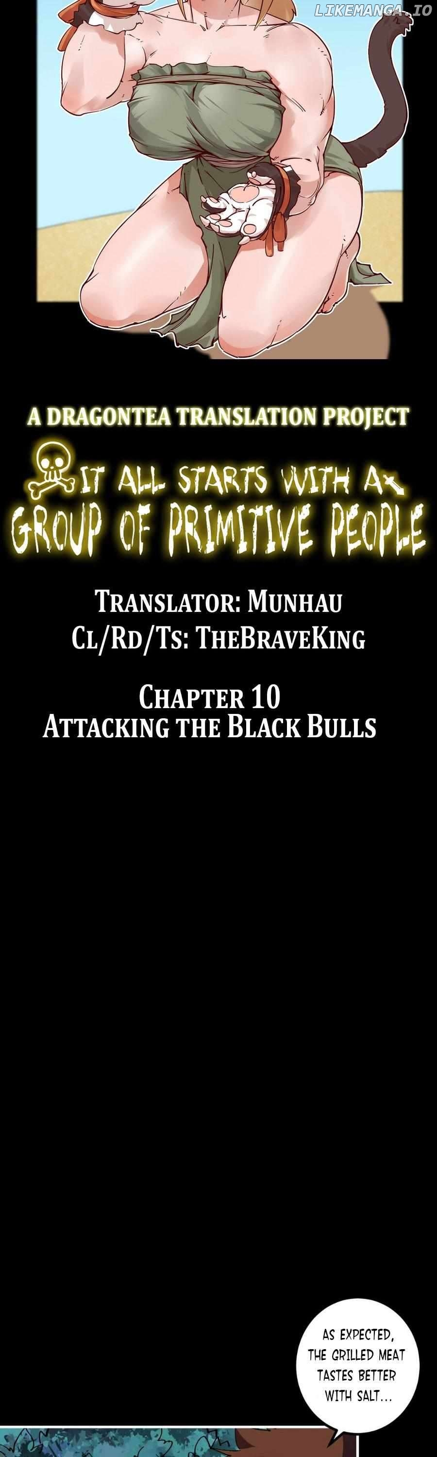 It All Starts With A Group Of Primitive People Chapter 10 - page 10