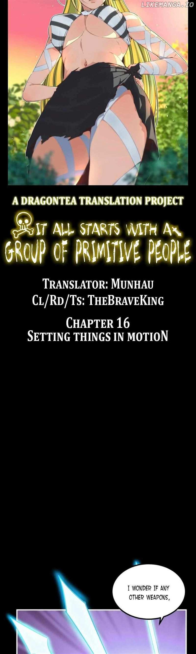 It All Starts With A Group Of Primitive People Chapter 16 - page 10