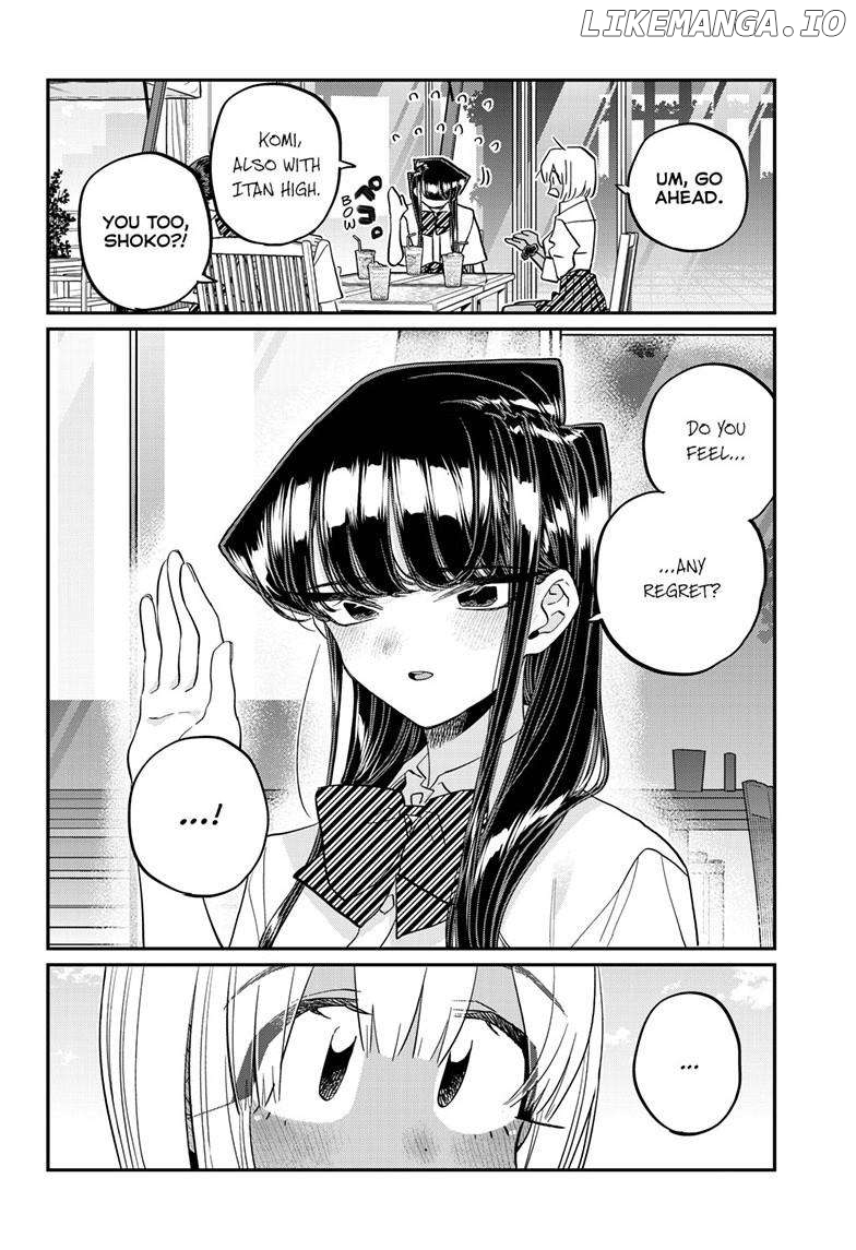 Komi-san wa Komyushou Desu Chapter 444 - page 11