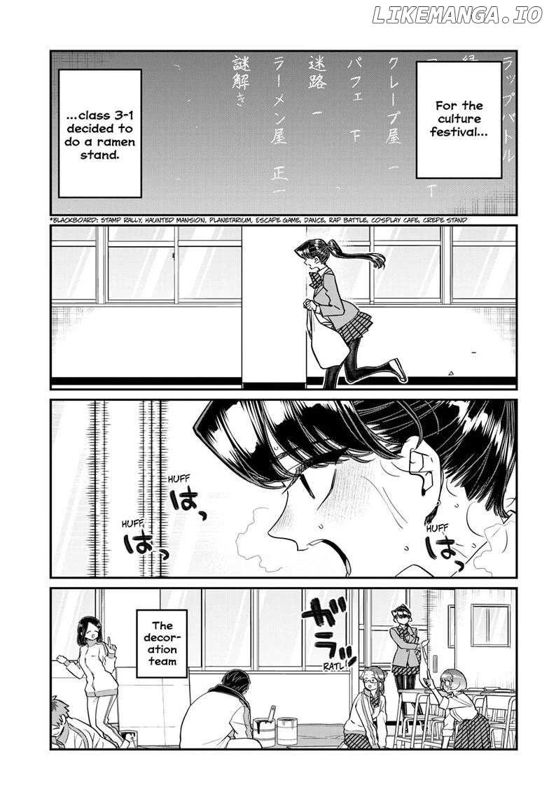 Komi-san wa Komyushou Desu Chapter 448 - page 5