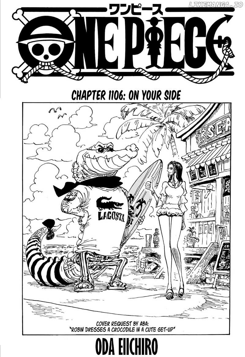 One Piece Chapter 1106 - page 1