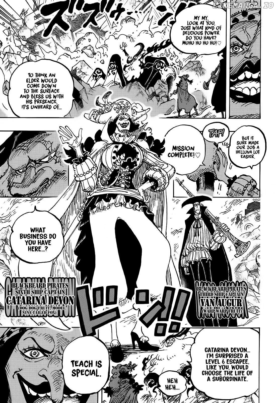One Piece Chapter 1107 - page 14