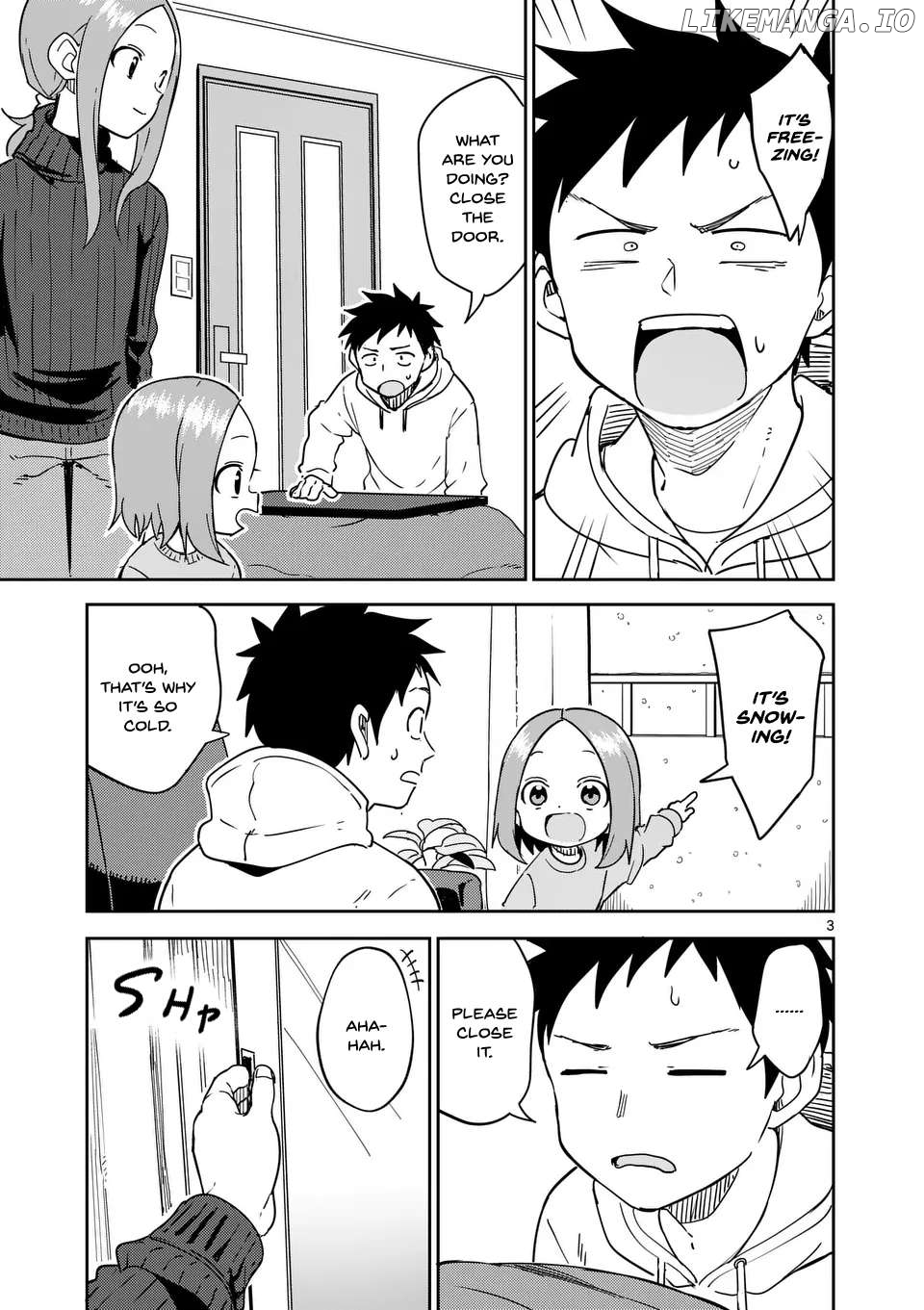 Karakai Jouzu no (Moto) Takagi-san Chapter 303 - page 3