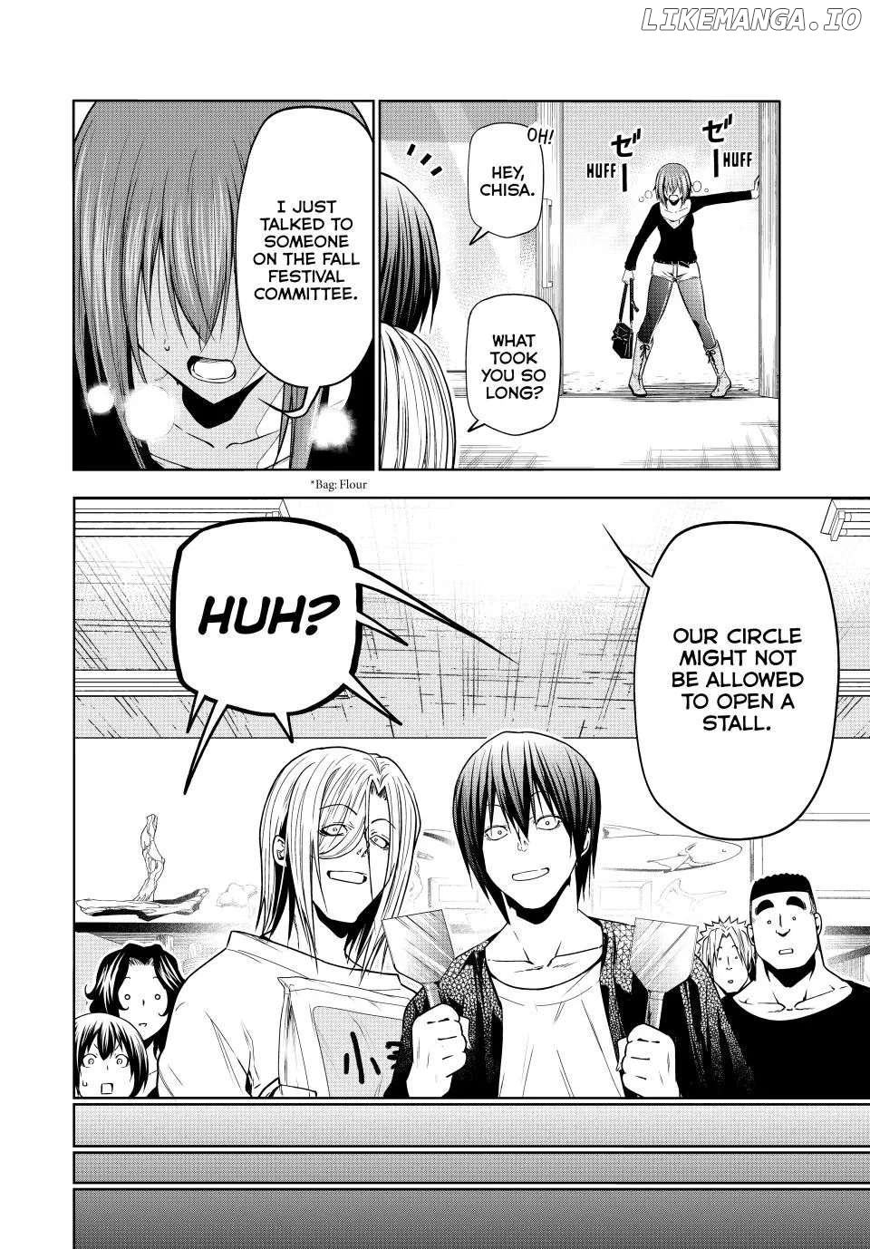 Grand Blue Chapter 91 - page 8